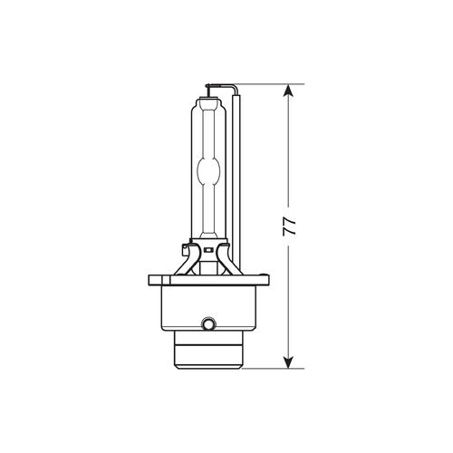 Osram Lampadina Xenarc - D2S - 35W - P32d-2 - 1 pz - Scatola