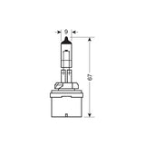Bombilla Osram Original Line 12V - H27/1 - 27W - PG13 - 1 ud - Caja