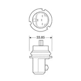 Bombilla Osram 12V Línea Original - HB5 - 60/55W - PX29t - 1 ud - Caja