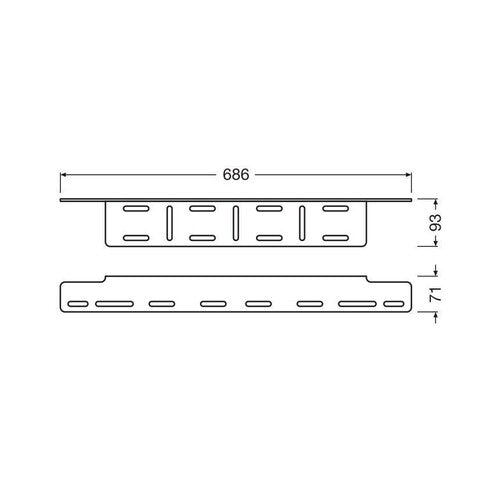Osram Lampadina License Plate Bracket AX
