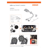 Osram LEDriving SMART CANBUS - 12V - H7, 12W, PX26d