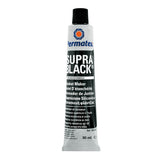 Junta de silicona Permatex Supra Black de secado rápido - 80 ml