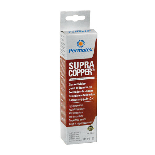 Permatex Supra Copper, guarnizione per alte temperature - 80 ml