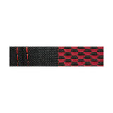 Sitzbezug-Set Schwarz/Rot für Fiat 500 (07/07–06/15) und 500C (07/09–06/15) (C15001E, QC15001E)