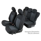 Set coprisedili Superior Nero/Grigio Volkswagen Polo 5p 09/09>09/17 Family