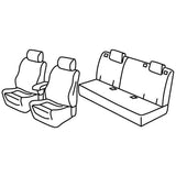 Lampa Set coprisedili Superior - Nocciola - Alfa Romeo Giulietta (04/10>)