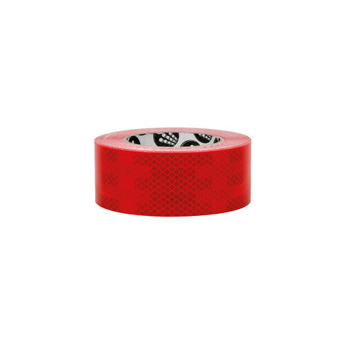 Premium-Lampen-Sicherheitsband für harte Oberflächen, 12,5 m, Rot, RA7167S