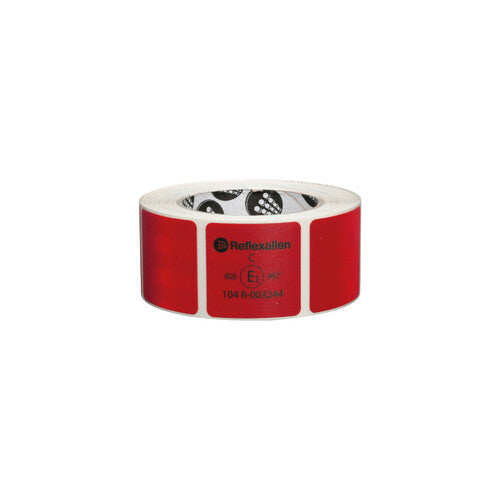 Lampa Value, cinta de advertencia de seguridad para superficies de lona 12,5 m Rojo RA7186S