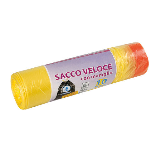 Rolle mit 15 blauen Duftsäcken für die professionelle Abfalltrennung, 55 x 65 cm