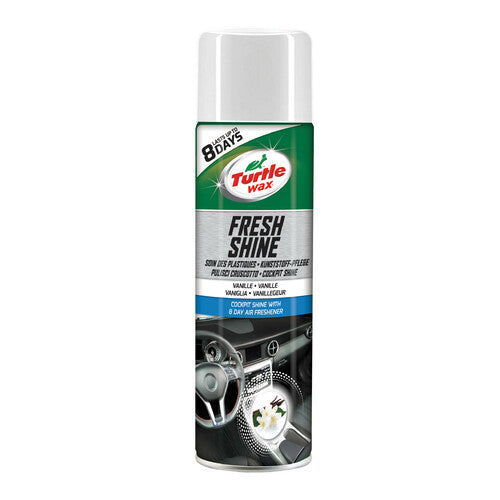 Pulidor de salpicadero Turtle Wax con fragancia intensa - 500 ml - Vainilla