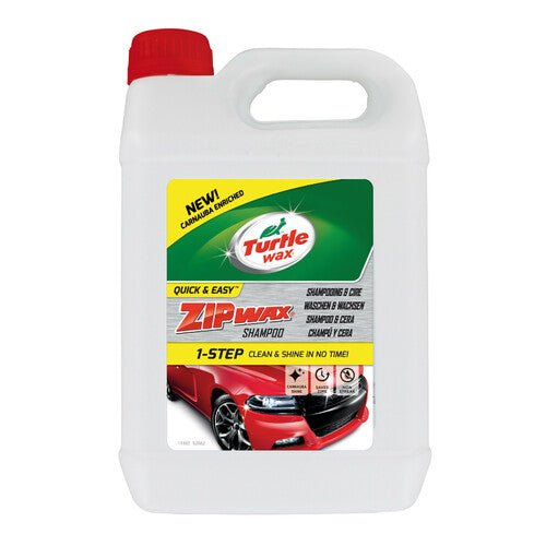 Turtle Wax Zip Wax, Wachsshampoo – 2500 ml