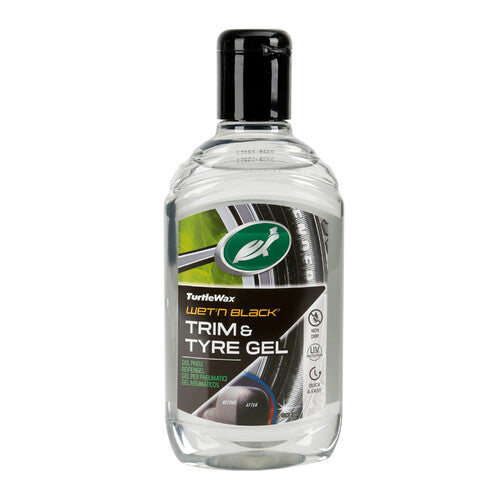 Turtle Wax Wet 'n' Black, lucida pneumatici e guarnizioni - 500 ml