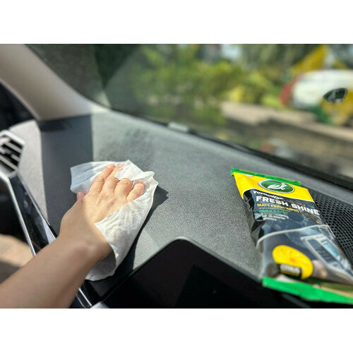 Turtle Wax Fresh Shine Armaturenbrett-Reinigungstücher, mattes Finish – 24 Stück