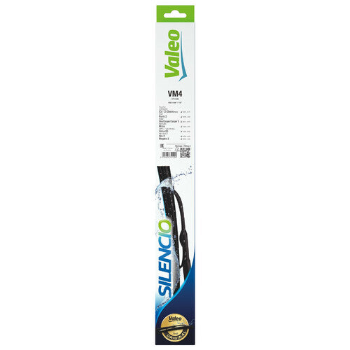 Escobilla limpiaparabrisas Valeo Silencio de rendimiento convencional, VM4, 450 mm, 1 unidad