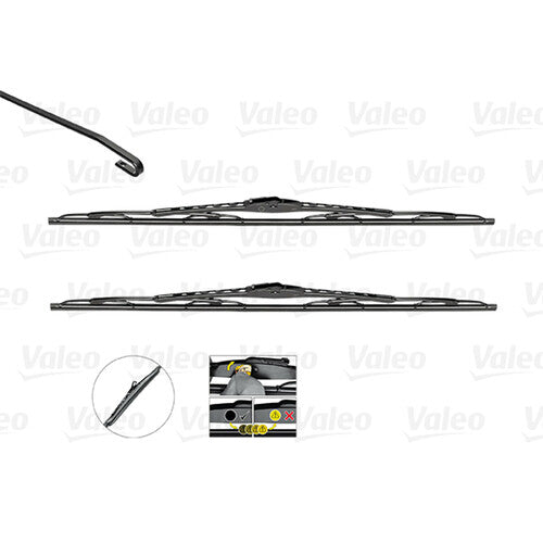 Escobilla limpiaparabrisas Valeo Silencio conv Performance VM219 650 + 280 mm 2 uds