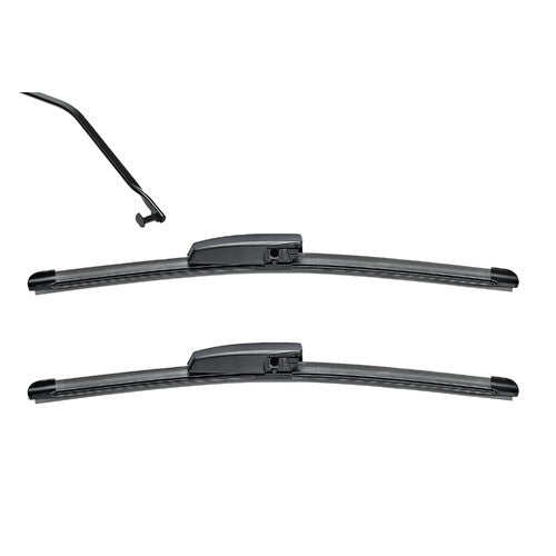 Valeo Silencio Flachwischerblätter, Wischerblätter VF400 650 + 550 mm, 2 Stück