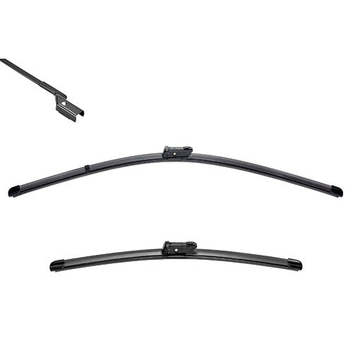 Escobillas limpiaparabrisas Valeo Silencio Flat Blades VF497 750 + 630 mm 2 uds.