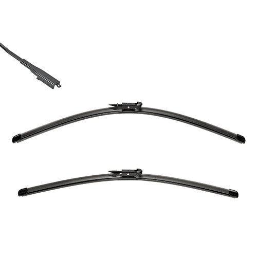 Valeo Silencio Flat Blades, Wiper Blades VF861 630 + 630 mm 2 pcs