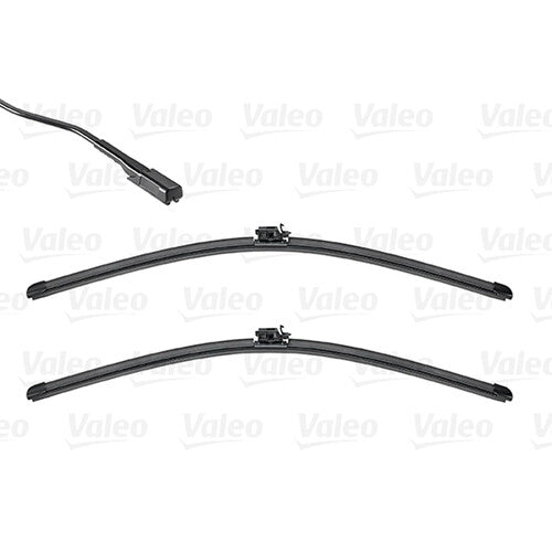 Valeo Silencio Flat Blades, windshield wiper blades VF968 650 + 600 mm 2 pcs