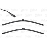 Valeo Silencio Flat Blades, windshield wiper blades VF968 650 + 600 mm 2 pcs