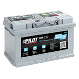 Pilot Batteria 12V - Pilot SMF - 72 Ah - 700 A - LB3