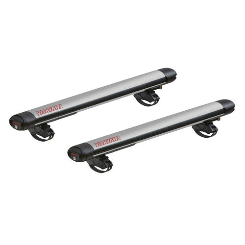 Portaesquís de techo plateado Yakima FatCat 6 Evo