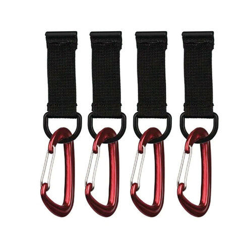 Yakima SkyHooks, juego de 4 mosquetones para tienda SkyRise