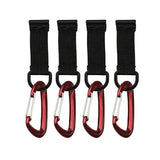 Yakima SkyHooks, juego de 4 mosquetones para tienda SkyRise
