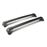 Yakima Flush Black Mixed Barre all. 80+85 cm Ford Fiesta 5p 06/17> profundidad int.