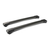 Barras de techo Yakima Rail negras para BMW X5 E53 de 97 cm (12/03>02/07) estándar
