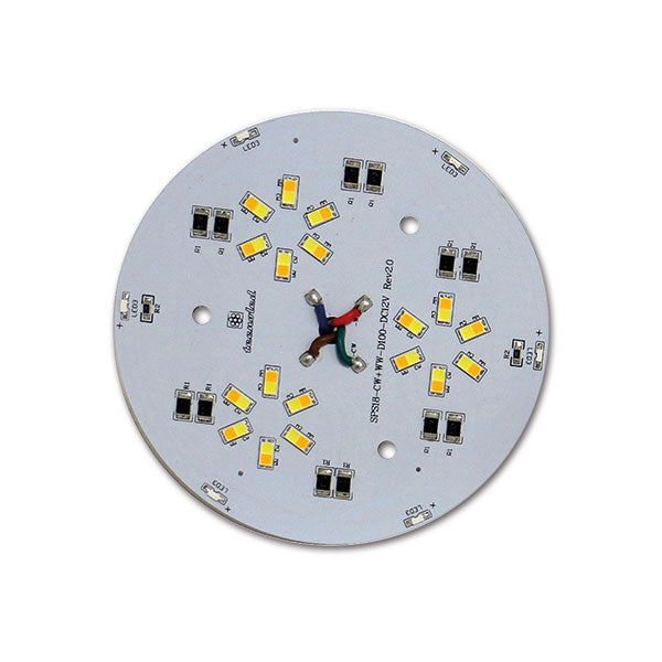Plafoniera con 18 LED SMD a doppia intensita LUC318