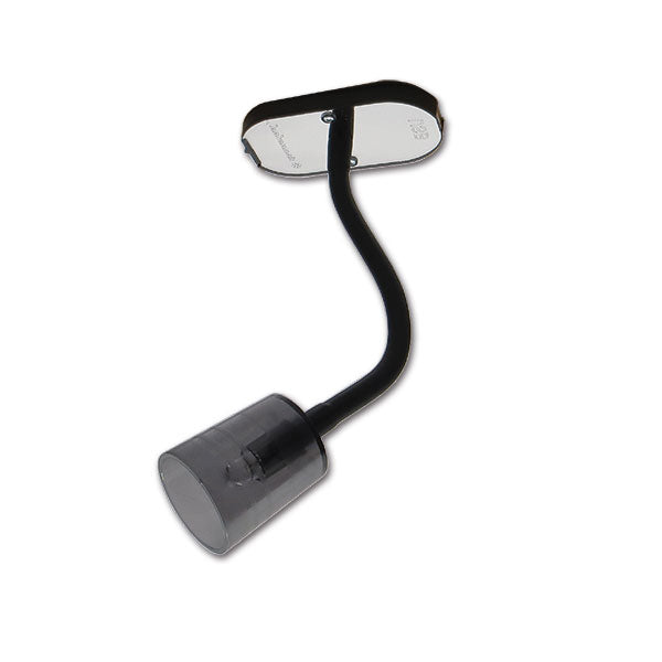 Tecnoled Elegance Black LED flex spotlight with USB