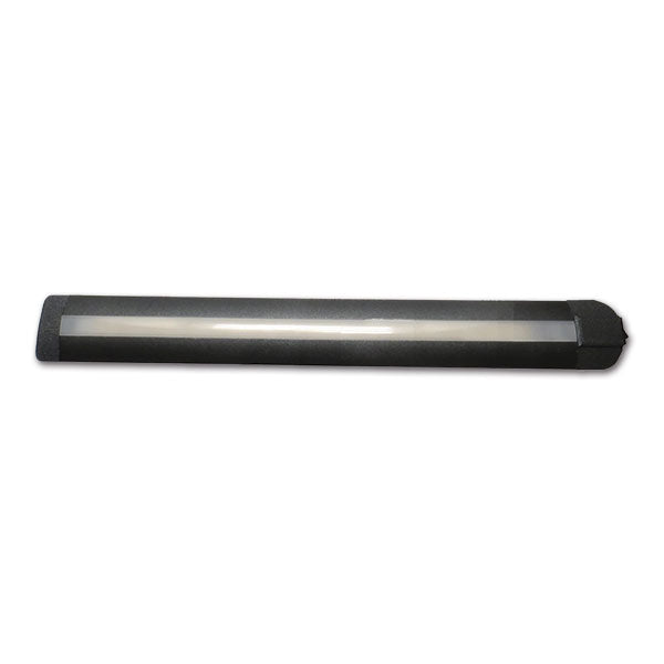Tecnoled Black Linear Indoor Ceiling Light for Campers and Caravans with Switch