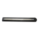 Tecnoled Black Linear Indoor Ceiling Light for Campers and Caravans with Switch