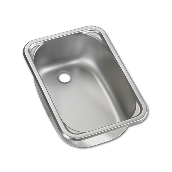 Fregadero rectangular Dometic de acero inoxidable de 280 x 380 mm - Camper 9102300052