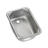 Fregadero rectangular Dometic de acero inoxidable de 280 x 380 mm - Camper 9102300052