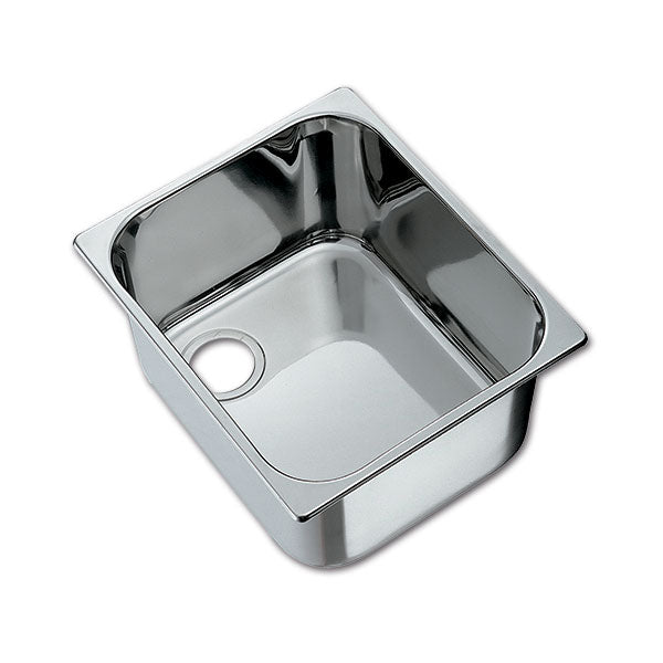 Lavello Inox Rettangolare Professionale per Camper LVL401
