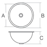 Lavello inox tondo diametro 260mm LVL410