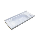 Fregadero termoformado blanco 820x320x200mm - Camper and Van LVL504