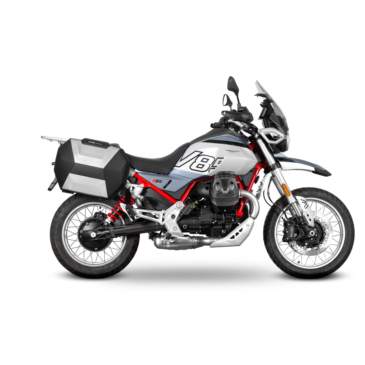 Shad Shad Portavaligie Laterale 3P System MOTO GUZZI V85 TT / V85 TT TRAVEL 2024 M0VT84IF