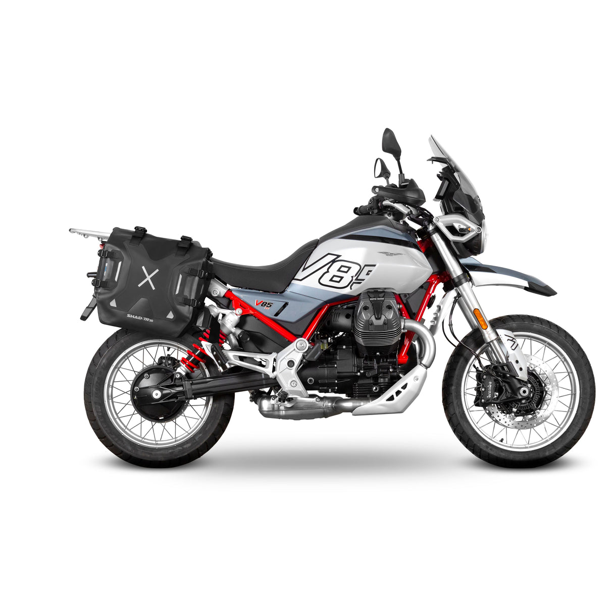 Shad 3P System Seitenkofferhalter MOTO GUZZI V85 TT / V85 TT TRAVEL 2024 M0VT84IF