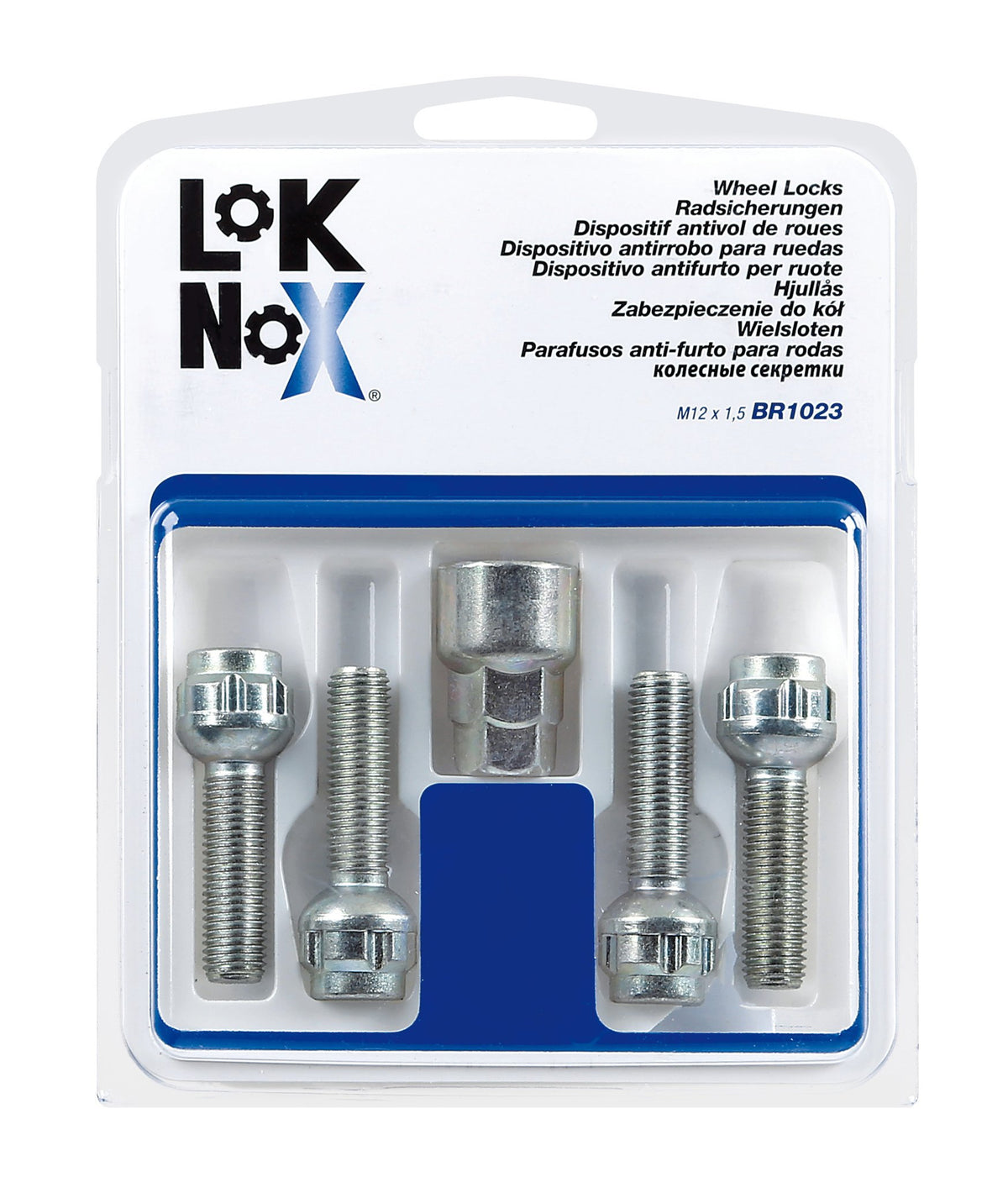 McGard Bulloni ruota auto sferici kit 4 pz - Lok Nox - E050
