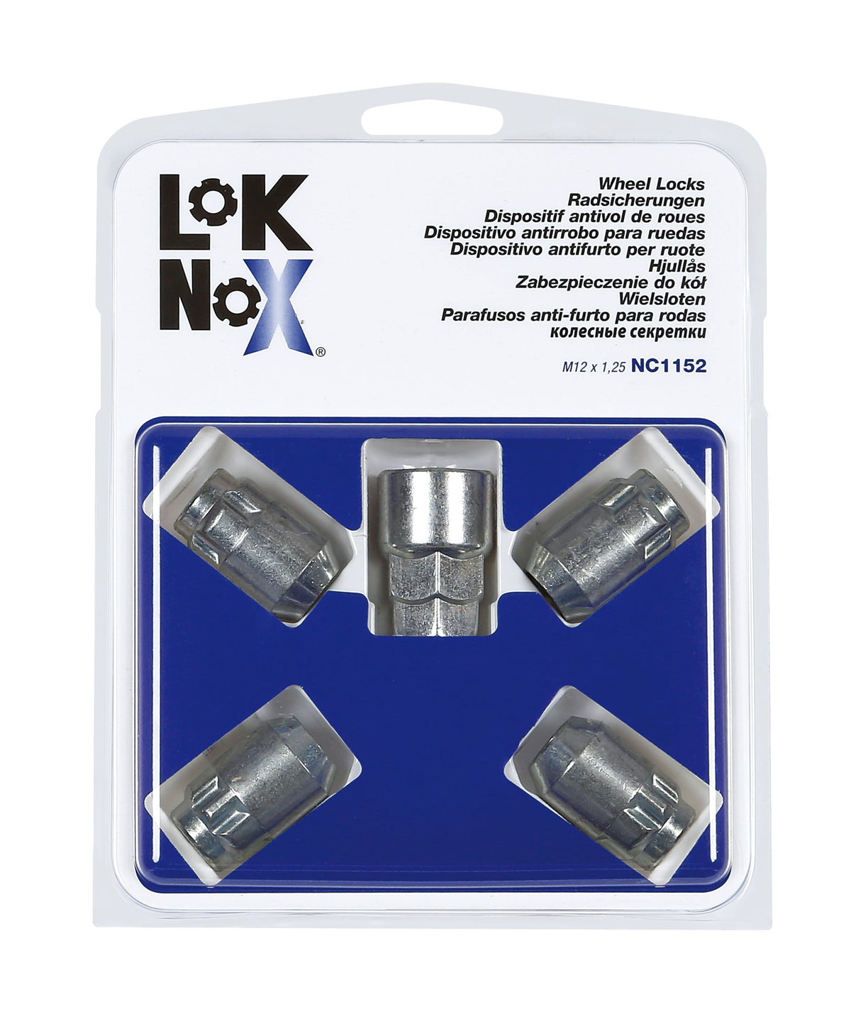 McGard Dadi ruota auto conici kit 4 pz - Lok-Nox - F060 - F110