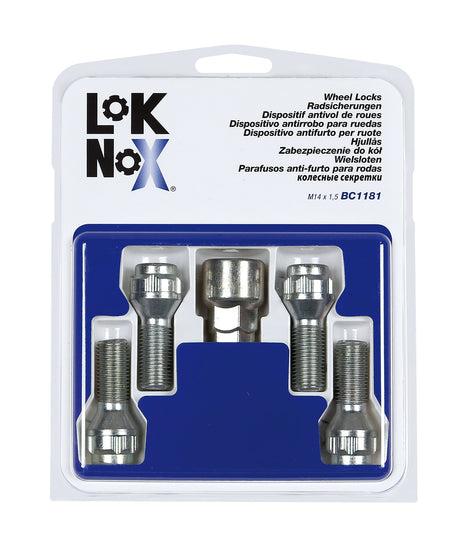 McGard Bulloni ruota auto conici kit 4 pz - Lok Nox - A290