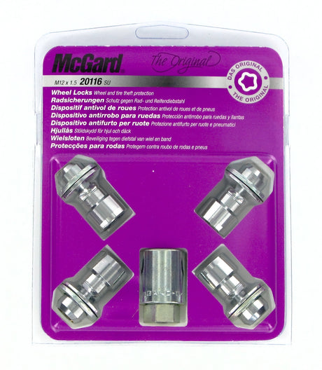 McGard Dadi ruota auto piatti kit 4 pz - Original - K010