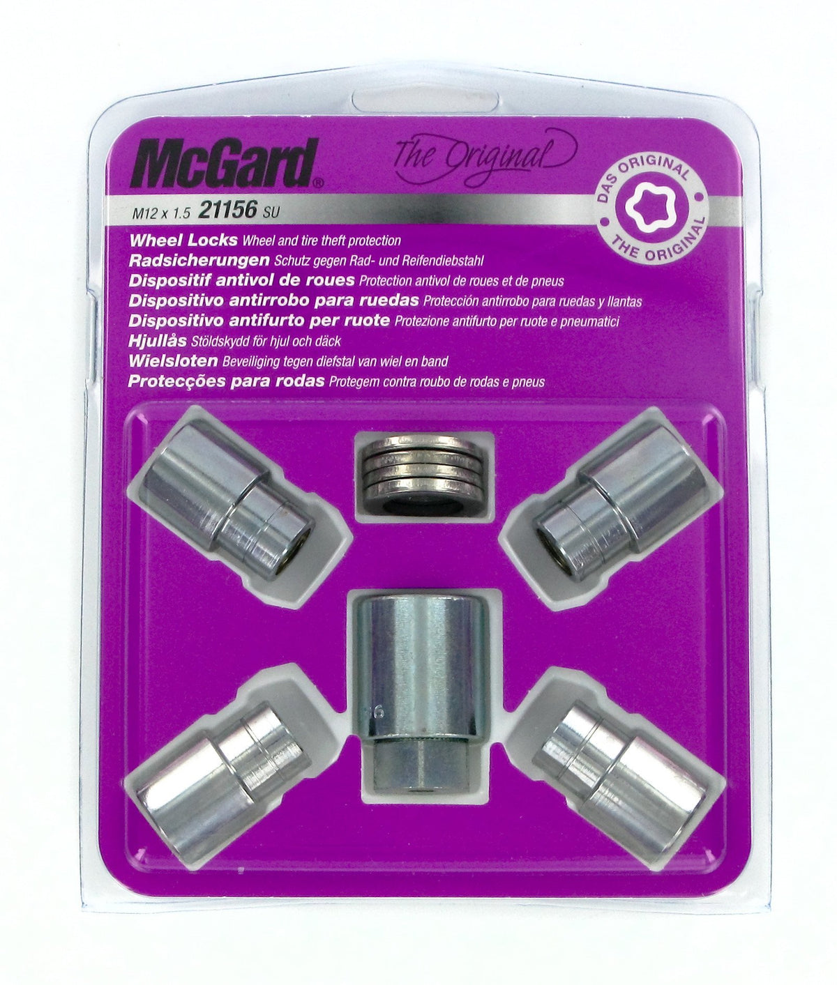 McGard Dadi ruota auto piatti kit 4 pz - Original - J030