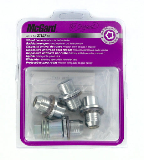 McGard Dadi ruota auto piatti kit 4 pz - Original - L010
