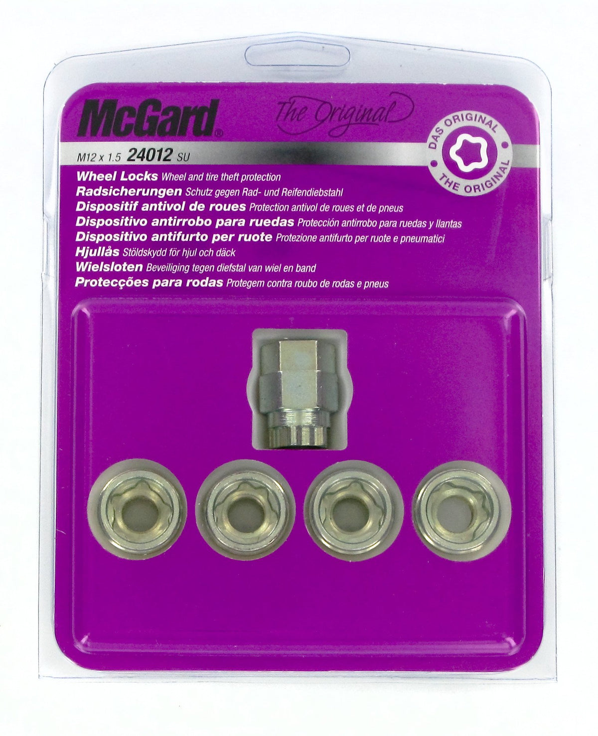 McGard Dadi ruota auto conici kit 4 pz - Original - G040