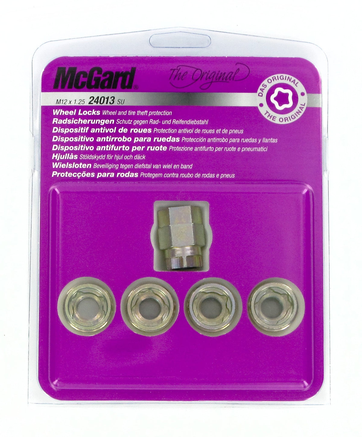 McGard Dadi ruota auto conici kit 4 pz - Original - G020