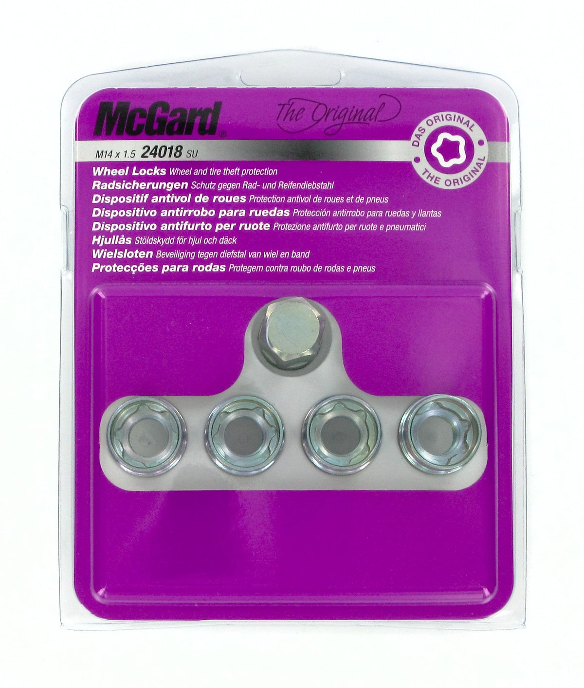 McGard Dadi ruota auto conici kit 4 pz - Original - G060